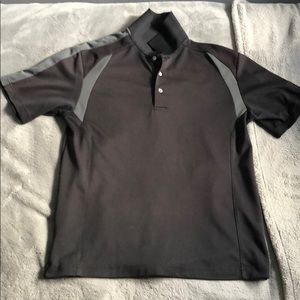 Black Golf Polo